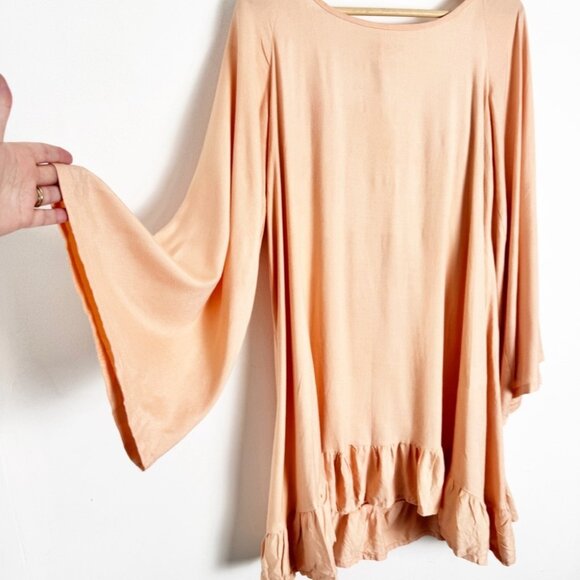 "Sundress" Cannelle Dress in Nude Peach size M/L - Picture 6 of 8